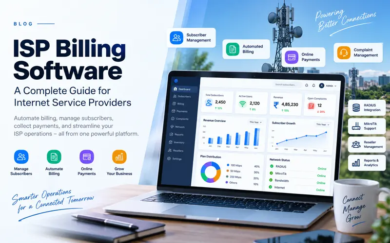 ISP Billing Software: A Complete Guide for Internet Service Providers